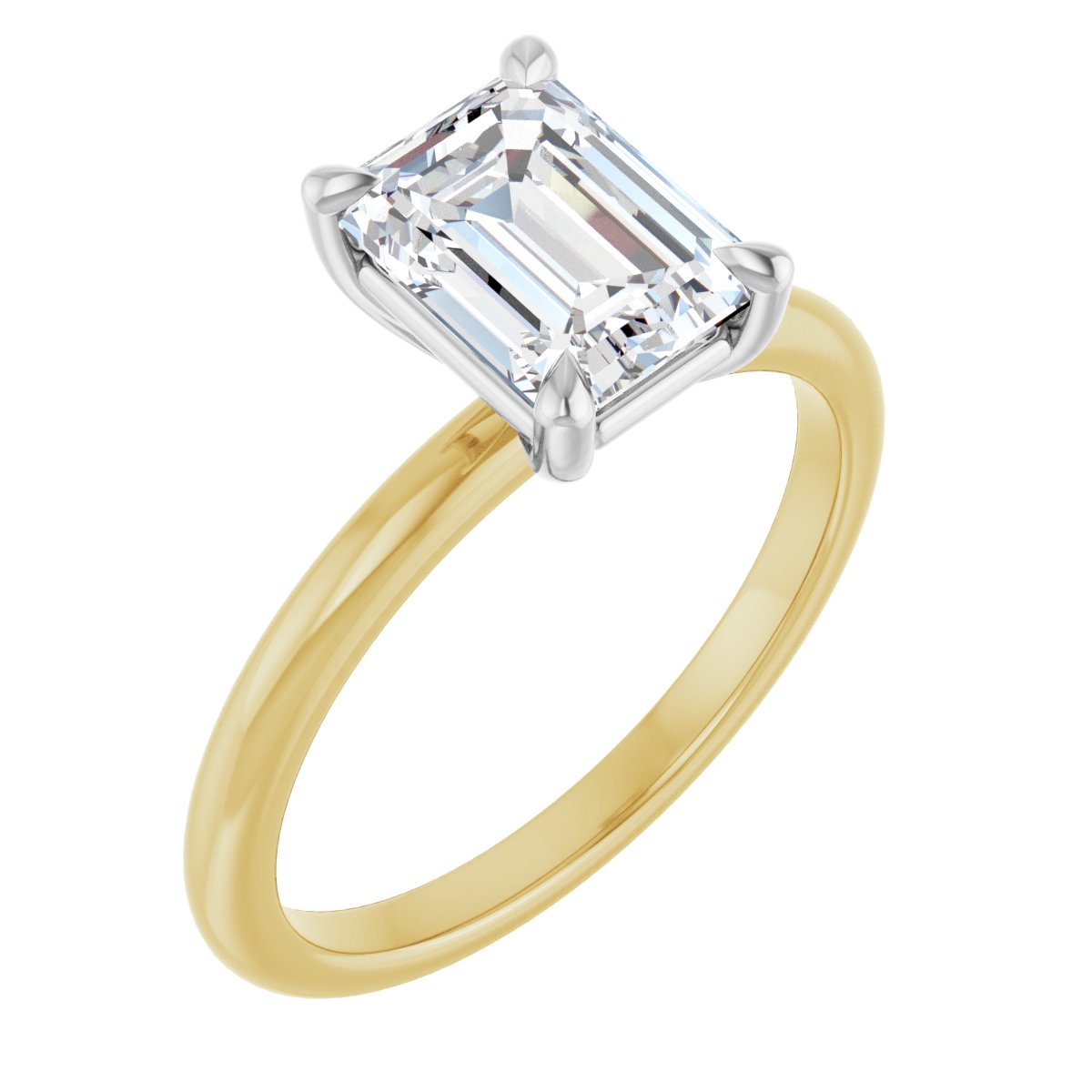 Solitaire Claw-Prong Engagement Ring