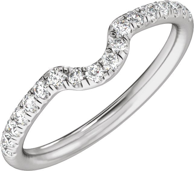Claw-Prong Accented Band