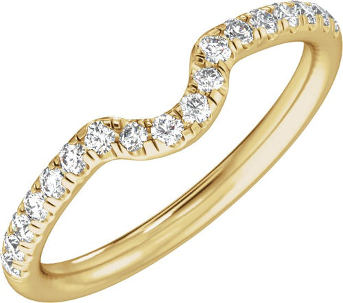 Claw-Prong Accented Band