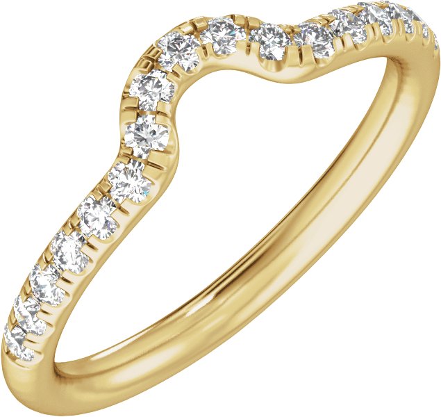 Claw-Prong Accented Band