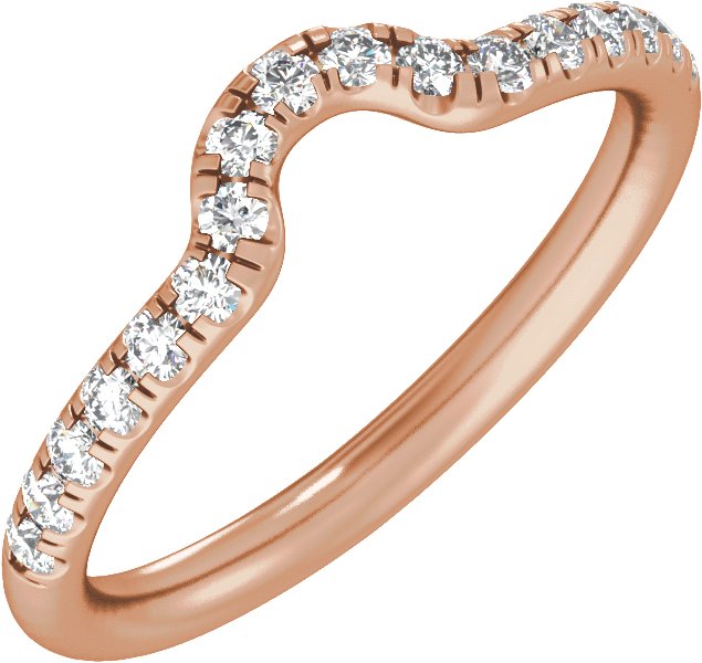 Claw-Prong Accented Band