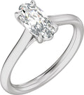 Claw-Prong Solitaire Engagement Ring