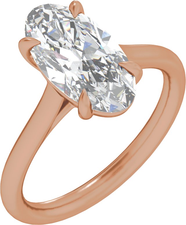 Claw-Prong Solitaire Engagement Ring