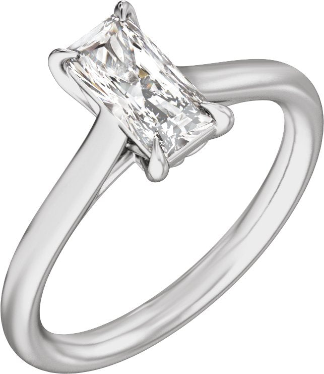 Claw-Prong Solitaire Engagement Ring