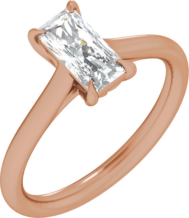 Claw-Prong Solitaire Engagement Ring