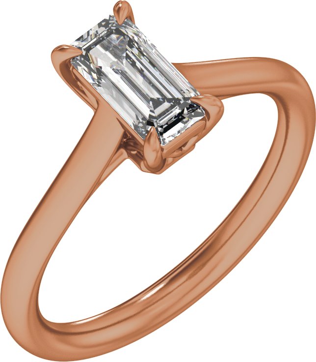 Claw-Prong Solitaire Engagement Ring