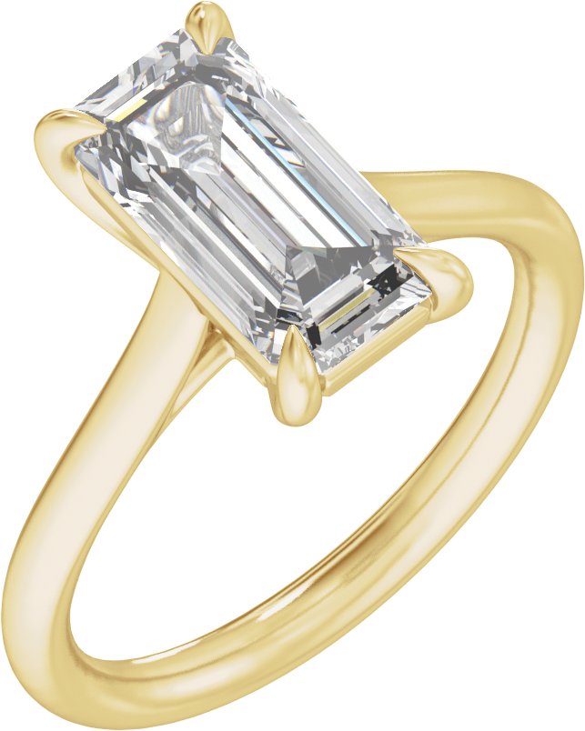Claw-Prong Solitaire Engagement Ring