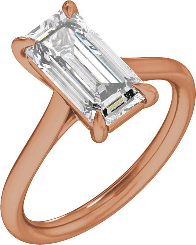 Claw-Prong Solitaire Engagement Ring