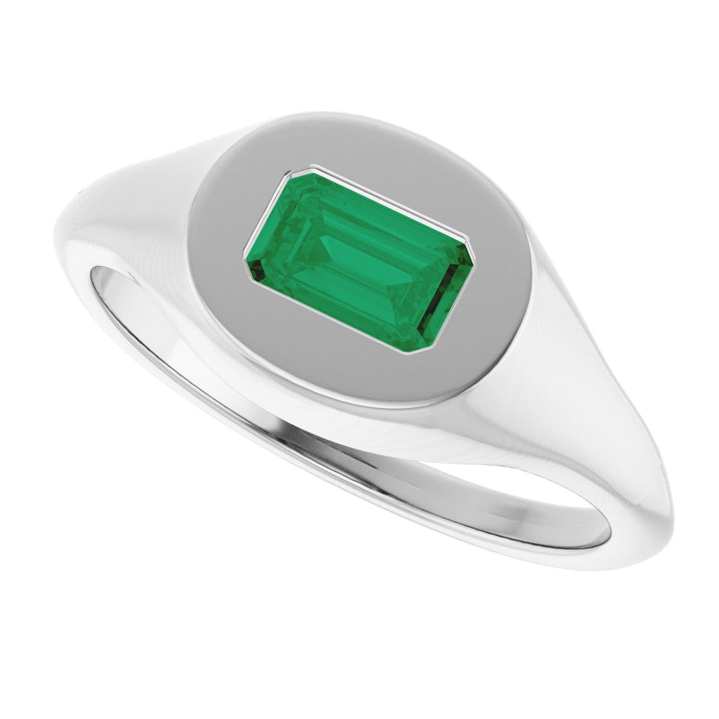 Solitaire Gemstone Ring
