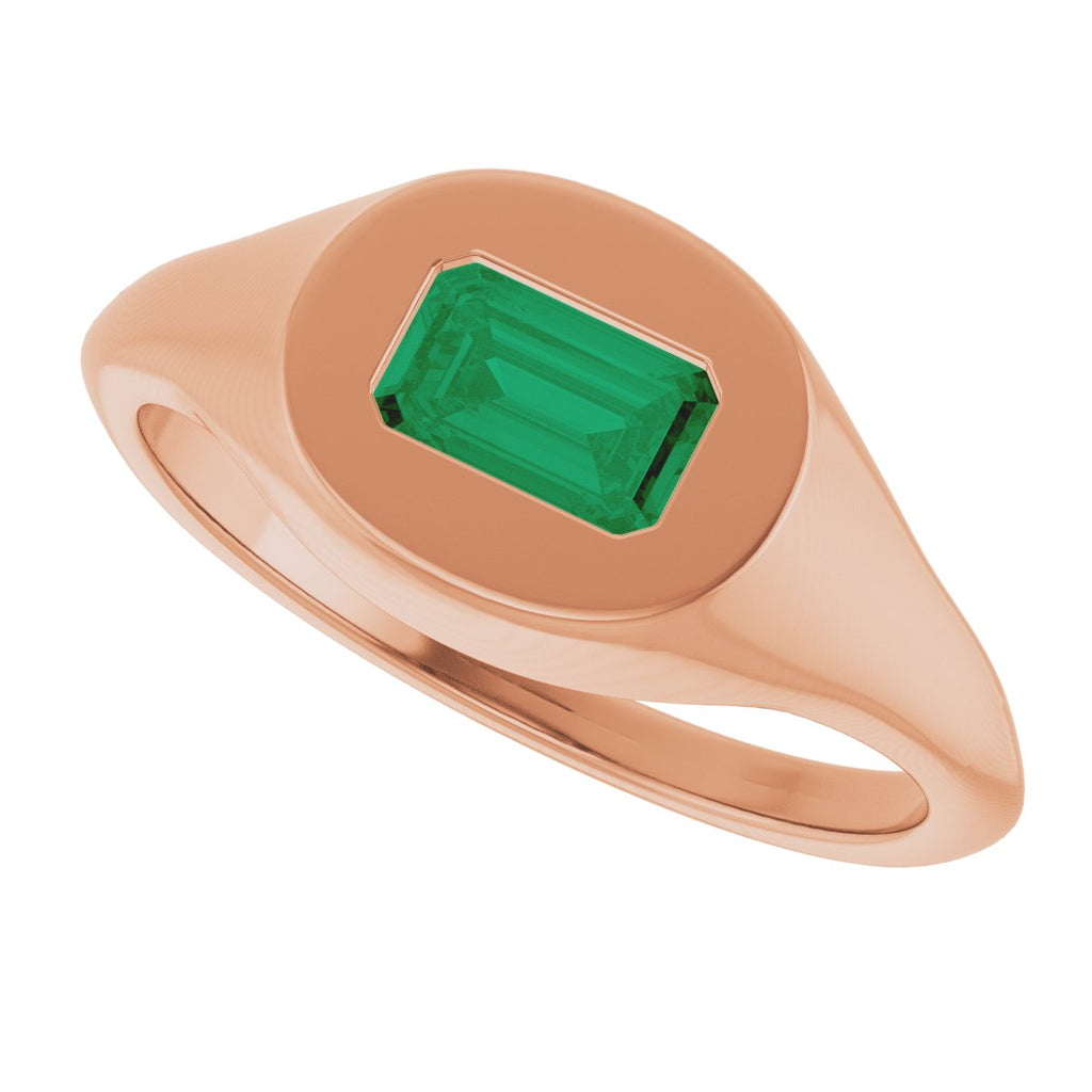 Solitaire Gemstone Ring