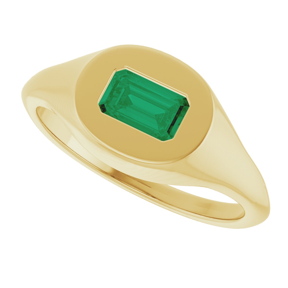 Solitaire Gemstone Ring