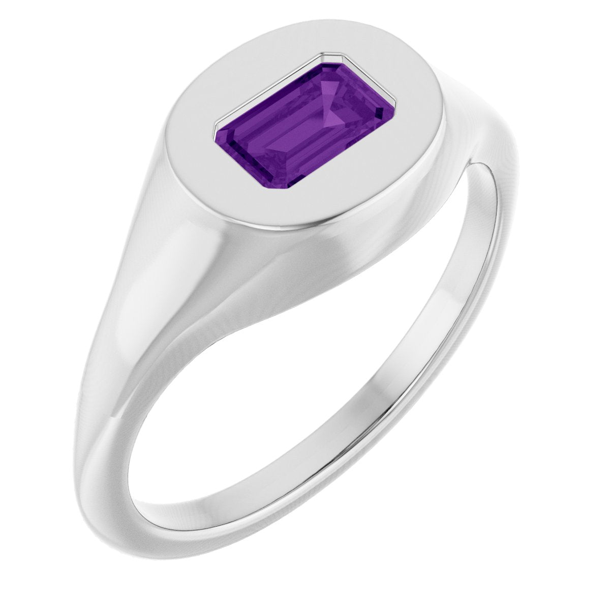 Solitaire Gemstone Ring