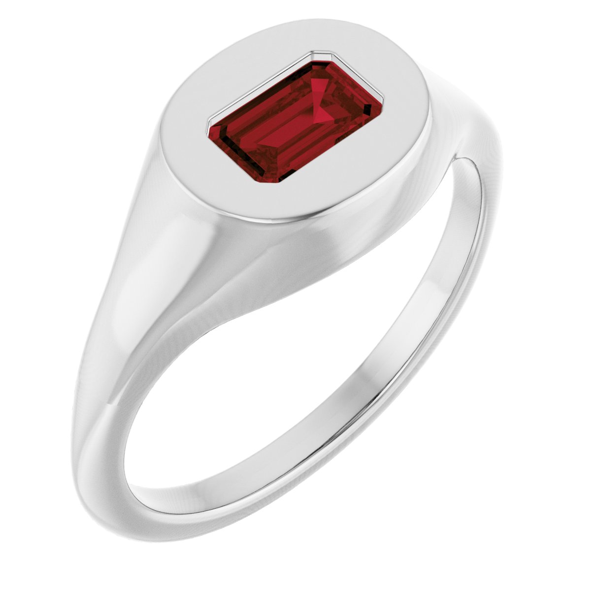 Solitaire Gemstone Ring