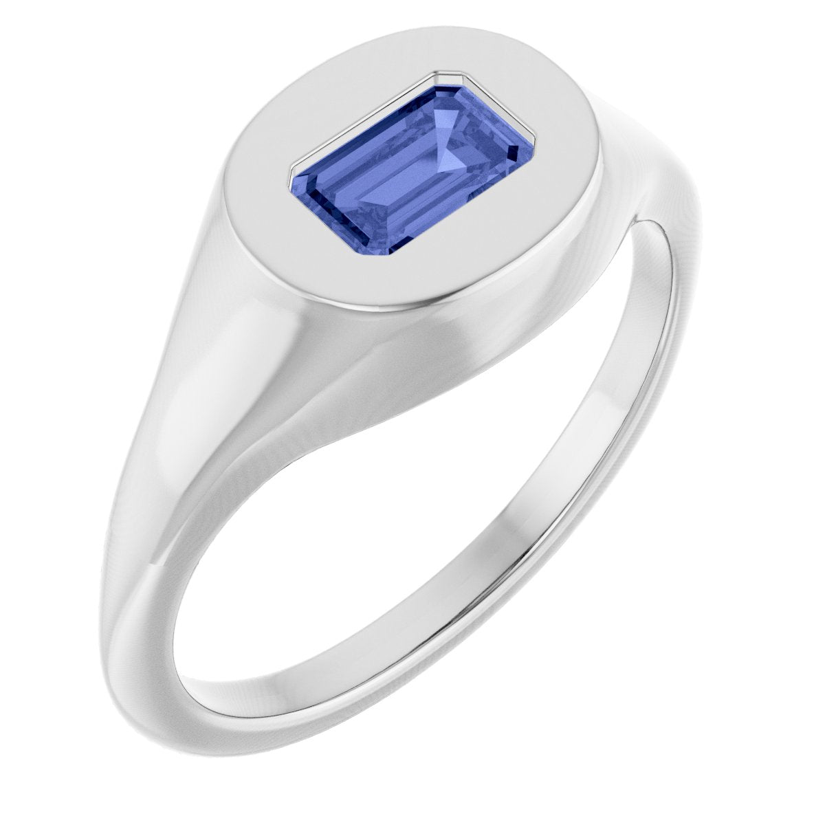 Solitaire Gemstone Ring