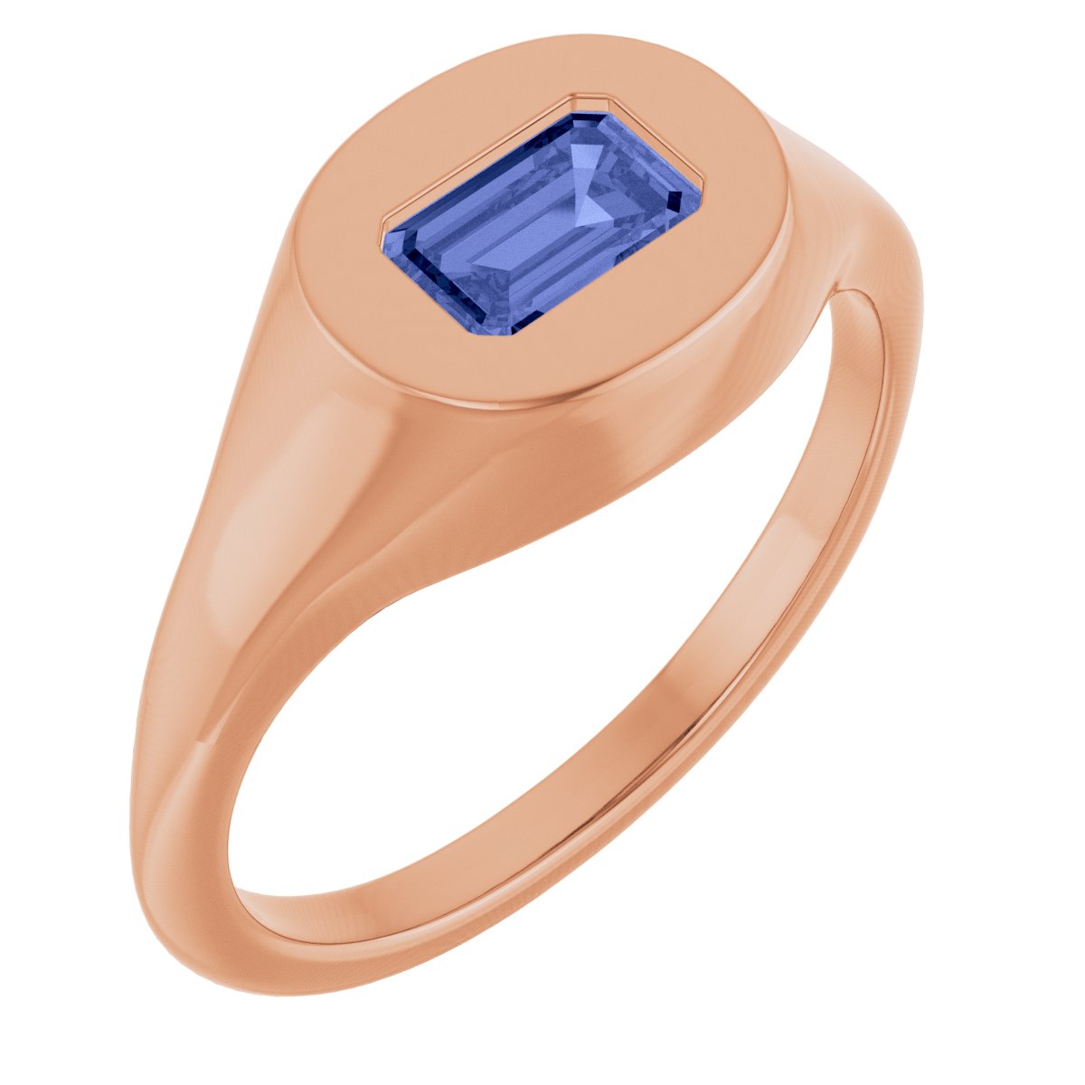 Solitaire Gemstone Ring