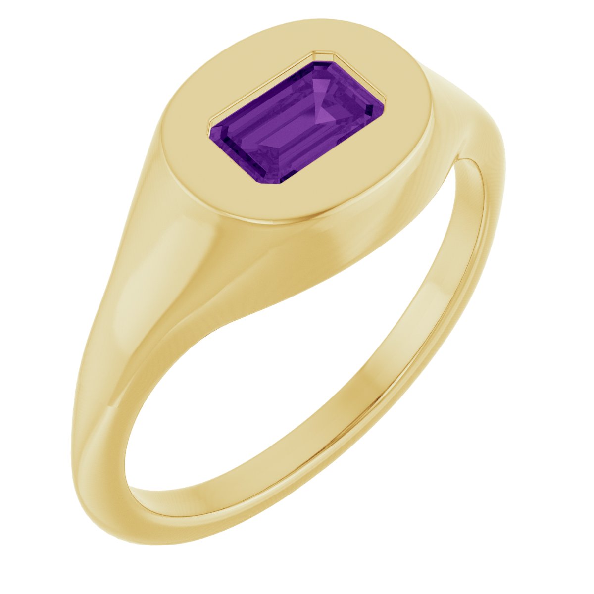 Solitaire Gemstone Ring