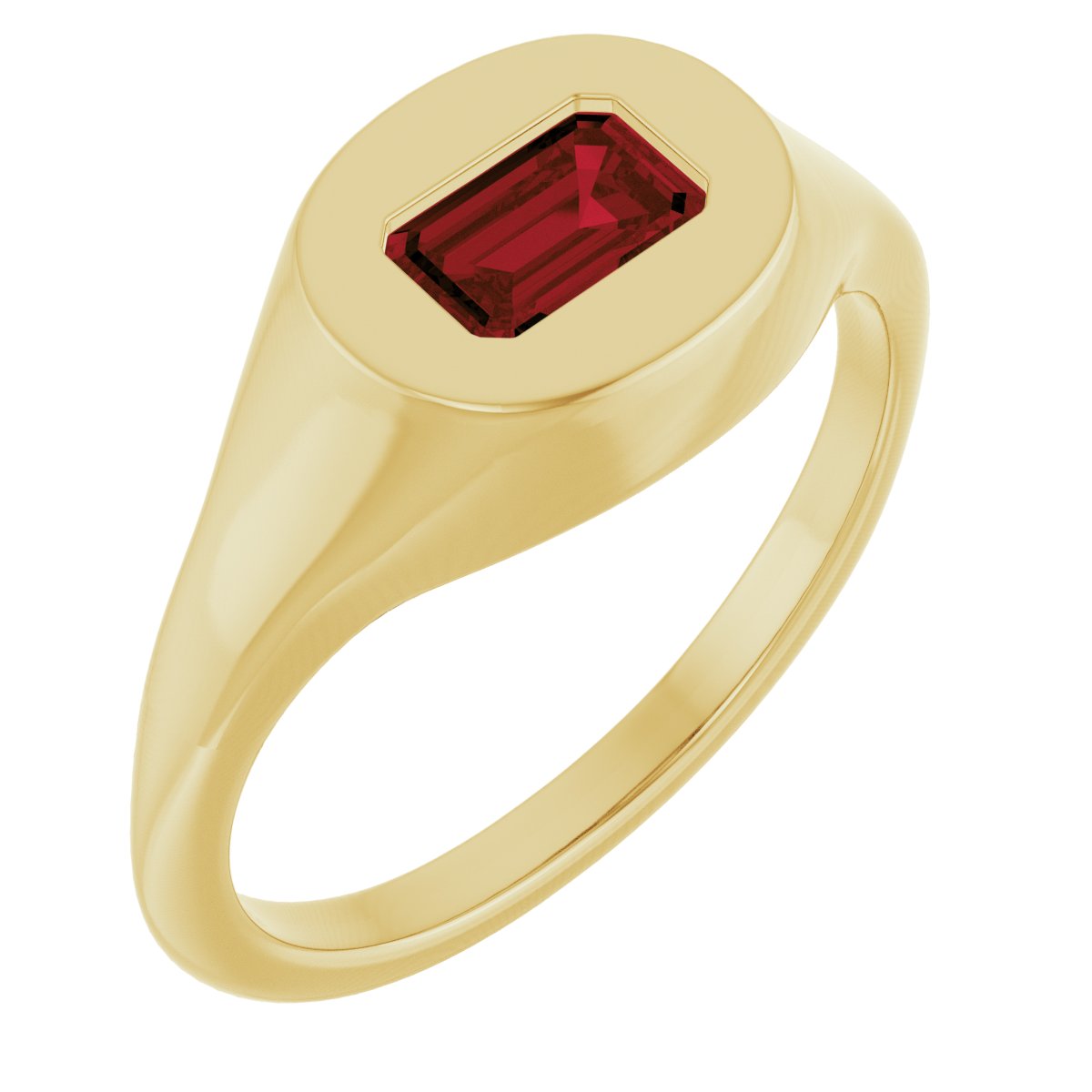 Solitaire Gemstone Ring