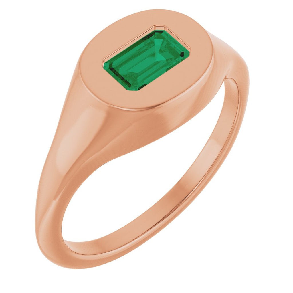 Solitaire Gemstone Ring