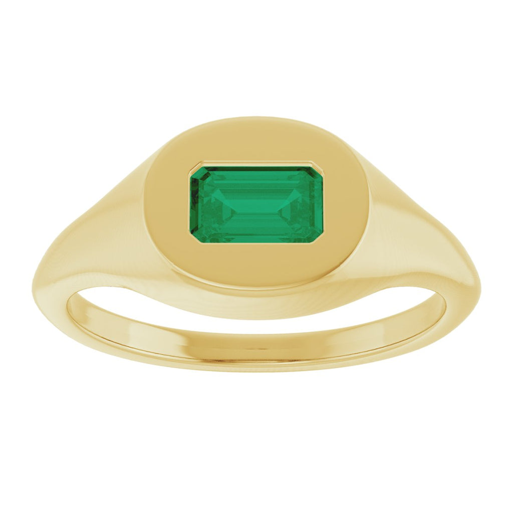 Solitaire Gemstone Ring