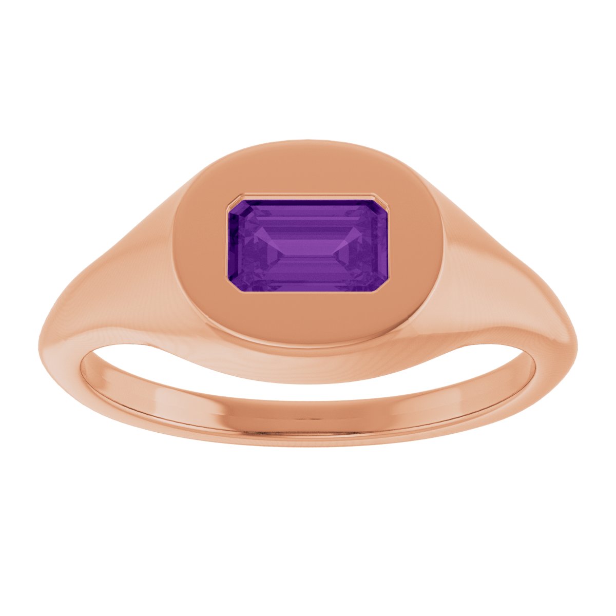 Solitaire Gemstone Ring