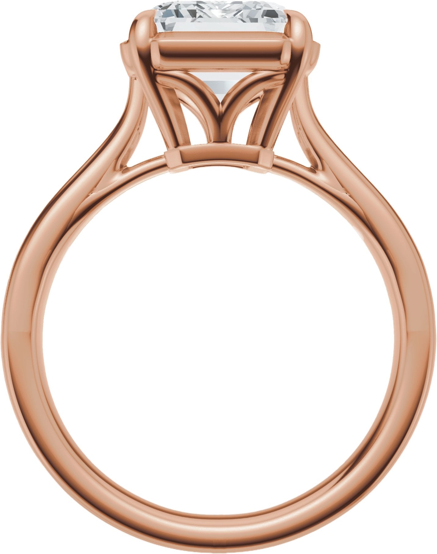 Solitaire Lab-Grown Diamond Engagement Ring