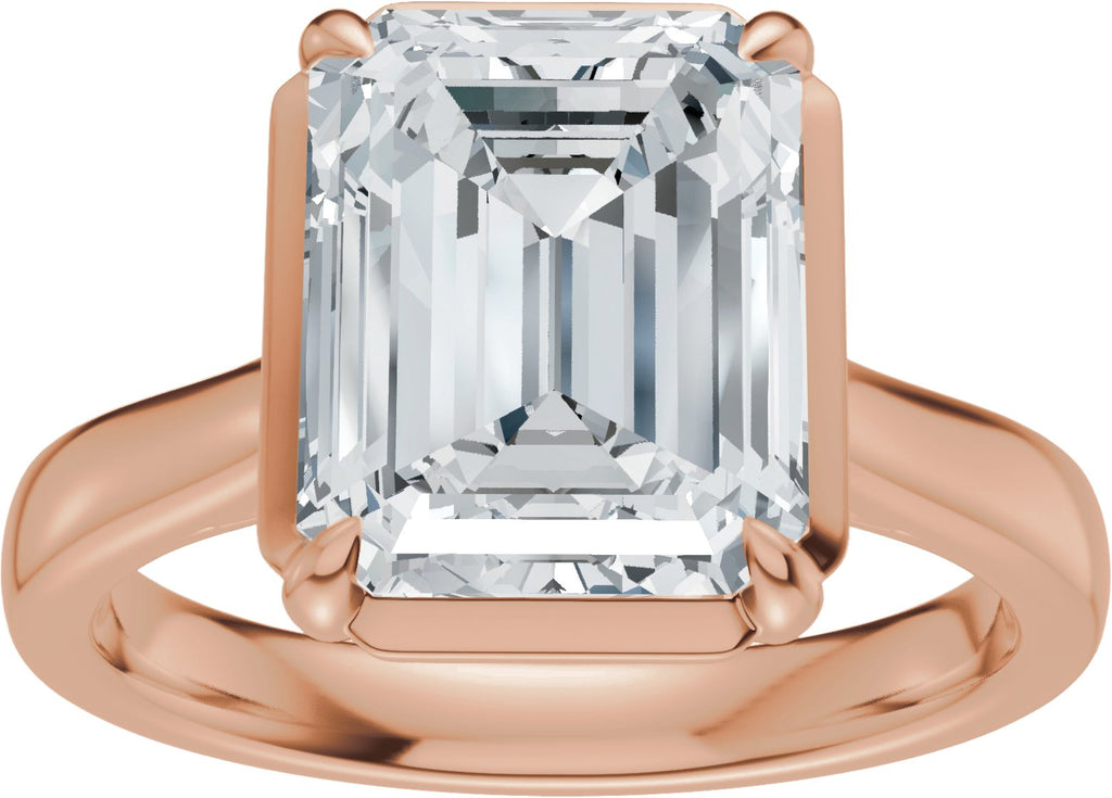 Solitaire Lab-Grown Diamond Engagement Ring