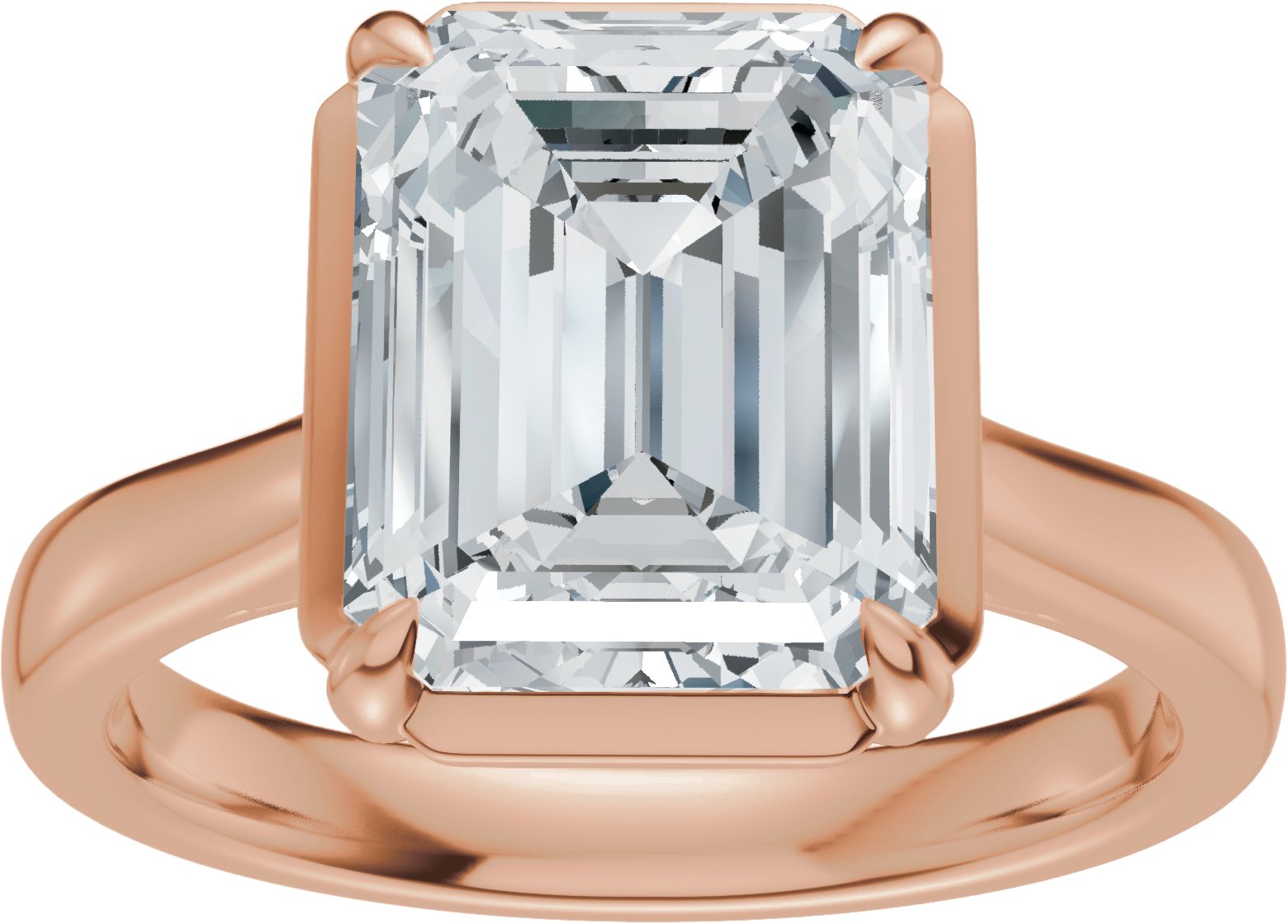 Solitaire Lab-Grown Diamond Engagement Ring