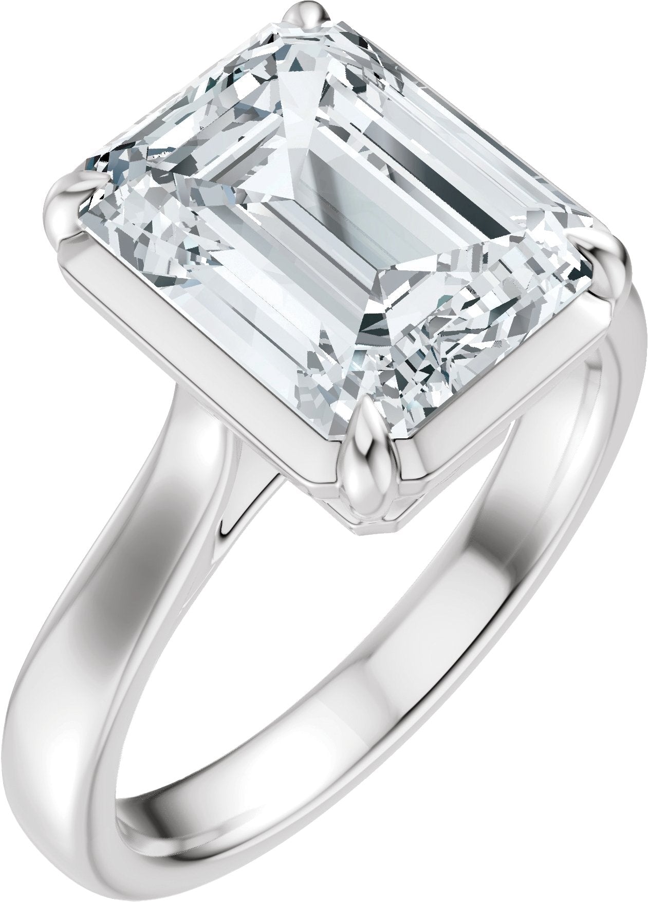 Solitaire Lab-Grown Diamond Engagement Ring