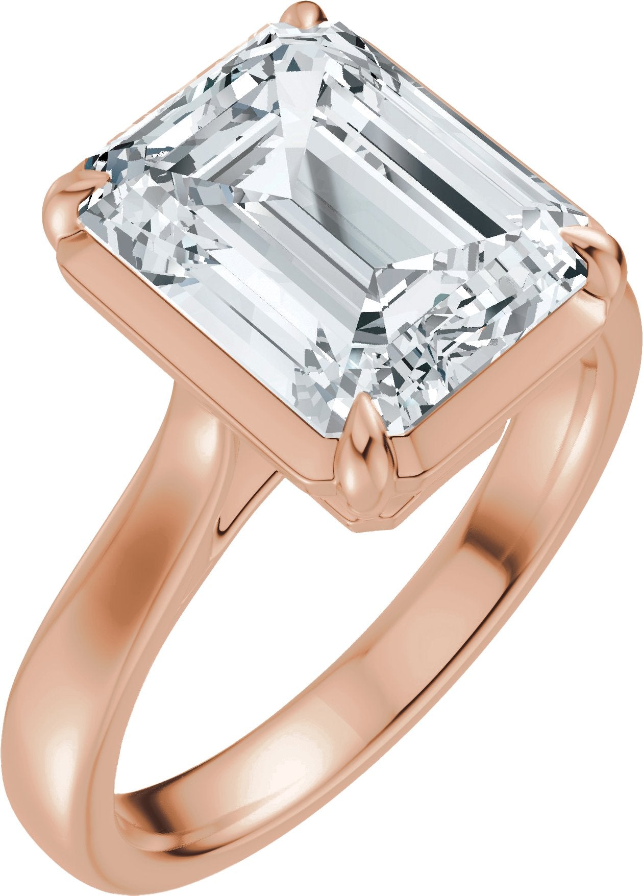 Solitaire Lab-Grown Diamond Engagement Ring