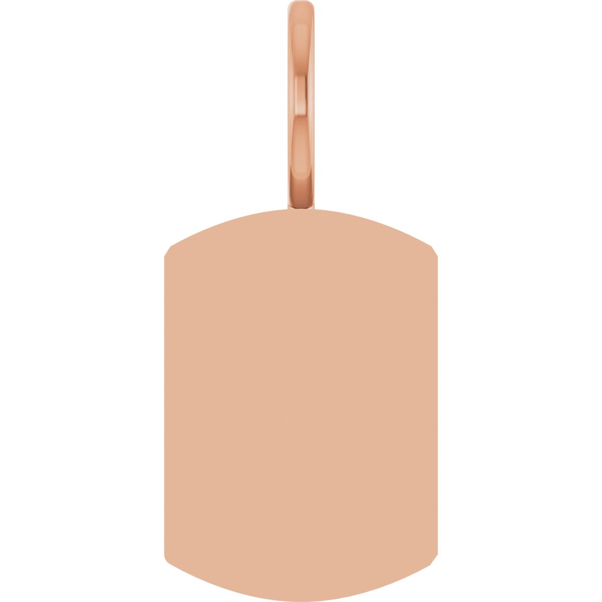 Engravable Dog Tag Pendant