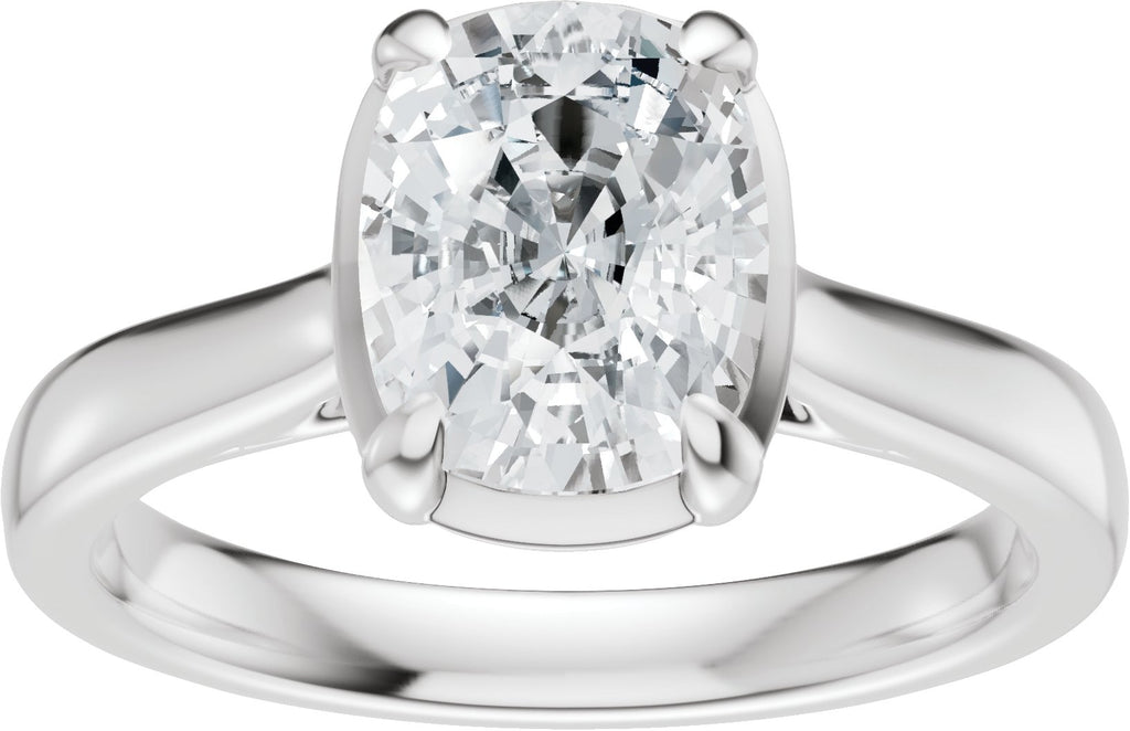 Solitaire Lab-Grown Diamond Engagement Ring