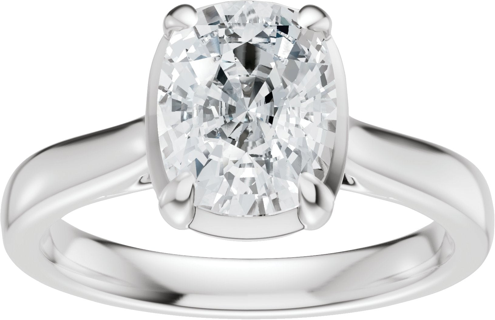 Solitaire Lab-Grown Diamond Engagement Ring