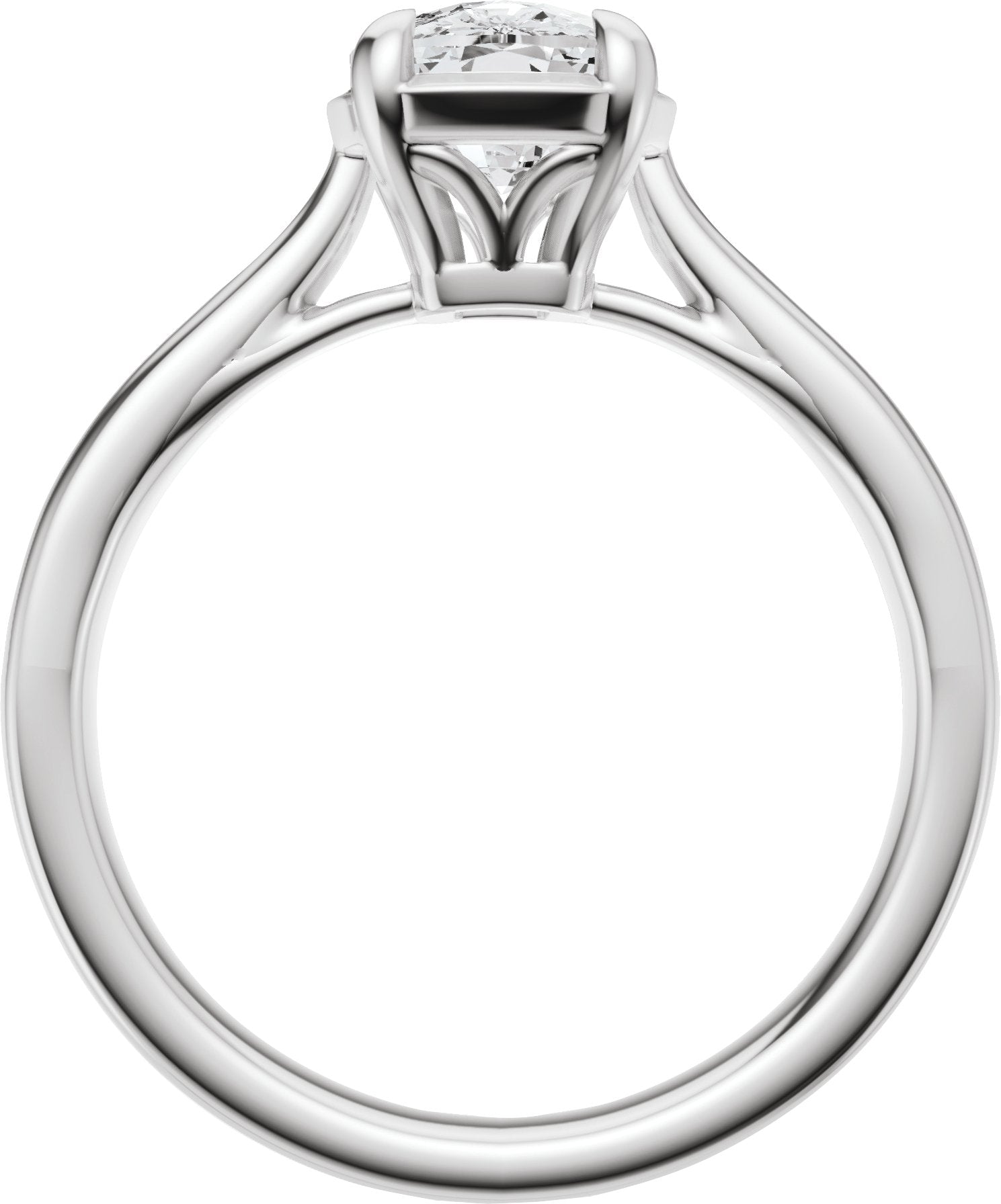 Solitaire Lab-Grown Diamond Engagement Ring