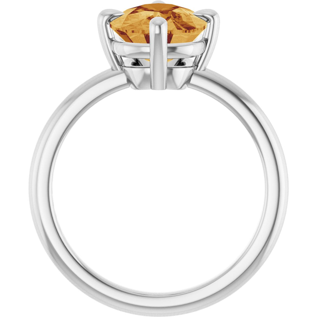 Solitaire Gemstone Ring