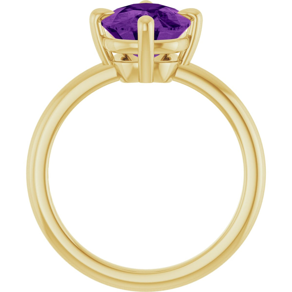 Solitaire Gemstone Ring