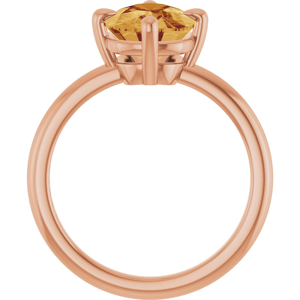 Solitaire Gemstone Ring