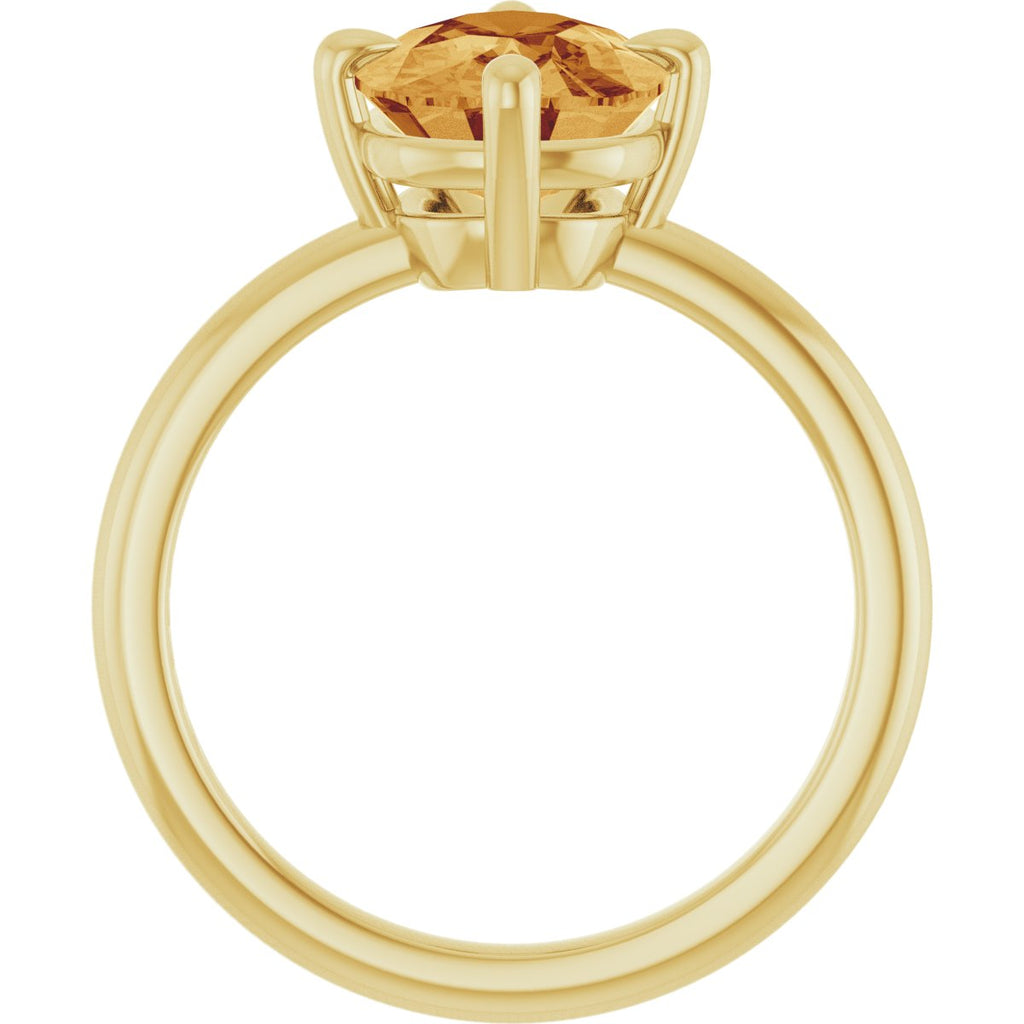 Solitaire Gemstone Ring