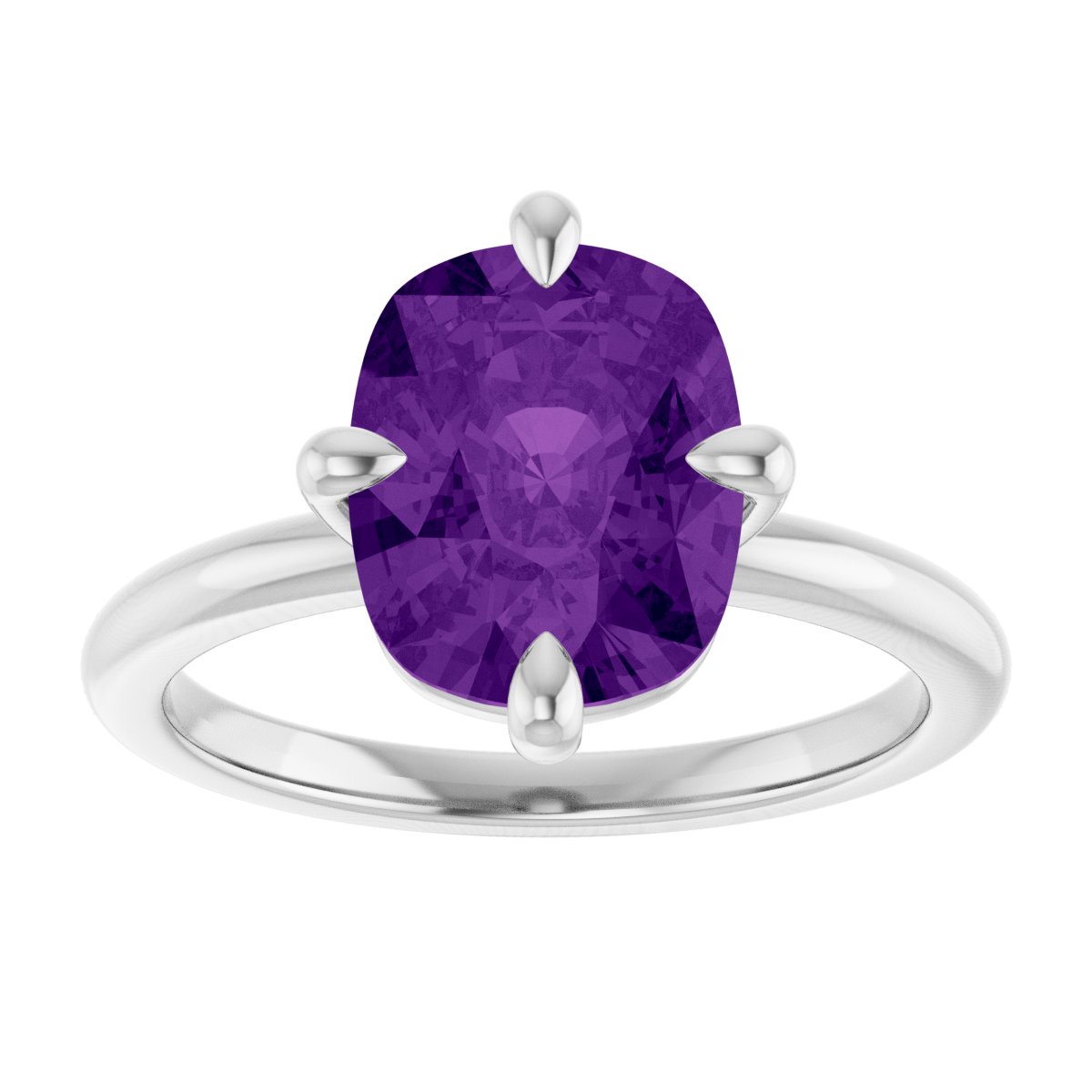 Solitaire Gemstone Ring