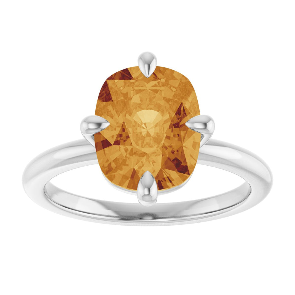 Solitaire Gemstone Ring