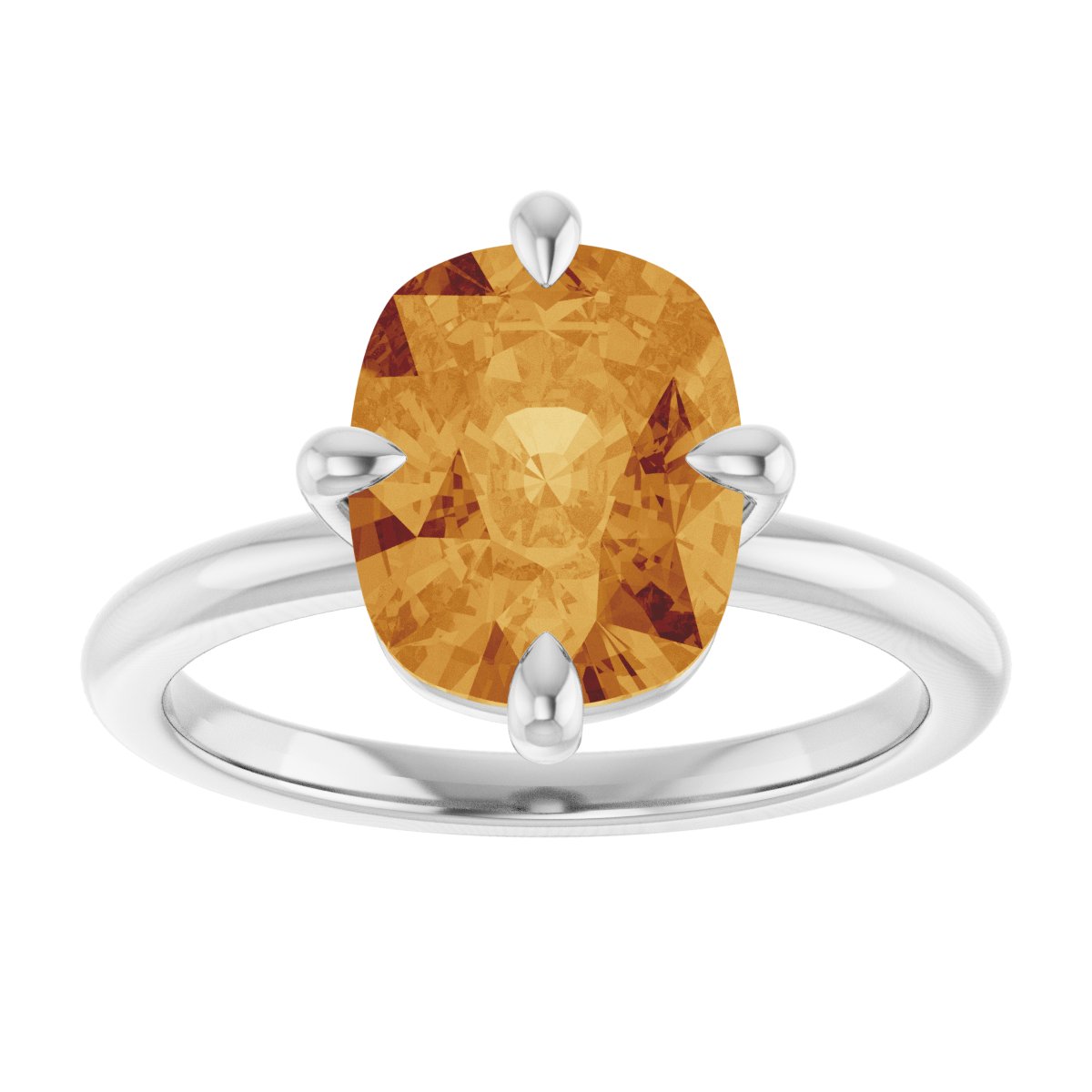 Solitaire Gemstone Ring