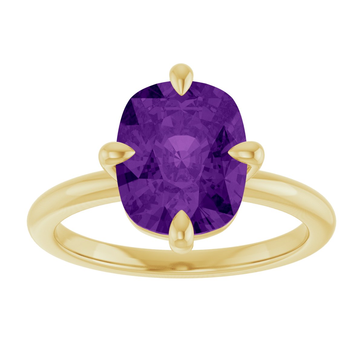 Solitaire Gemstone Ring