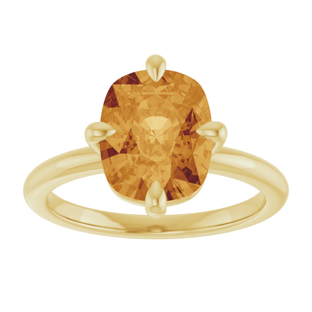 Solitaire Gemstone Ring