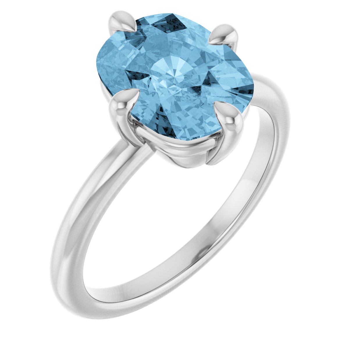 Solitaire Gemstone Ring