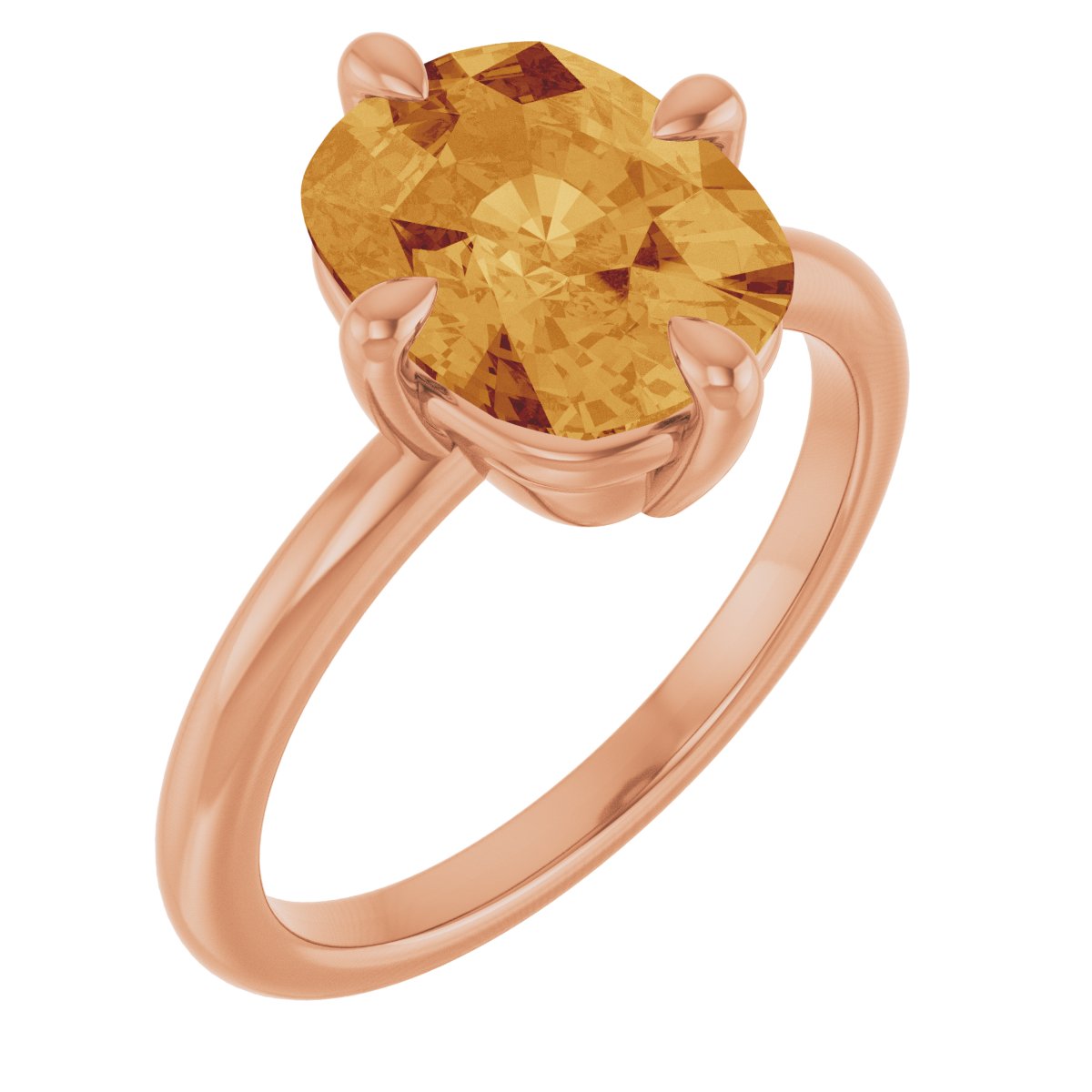 Solitaire Gemstone Ring