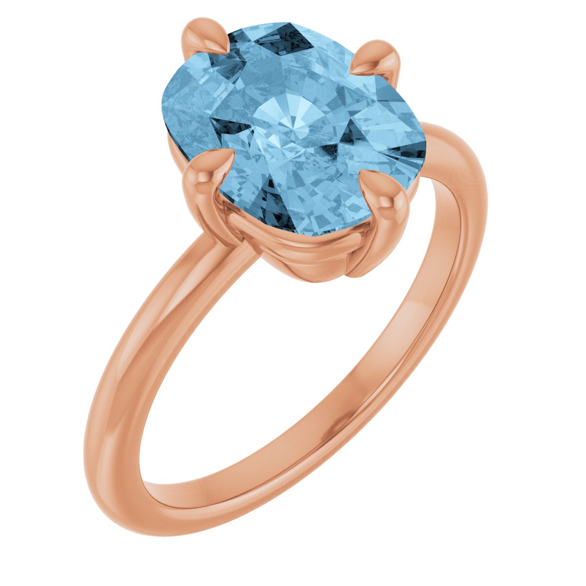 Solitaire Gemstone Ring