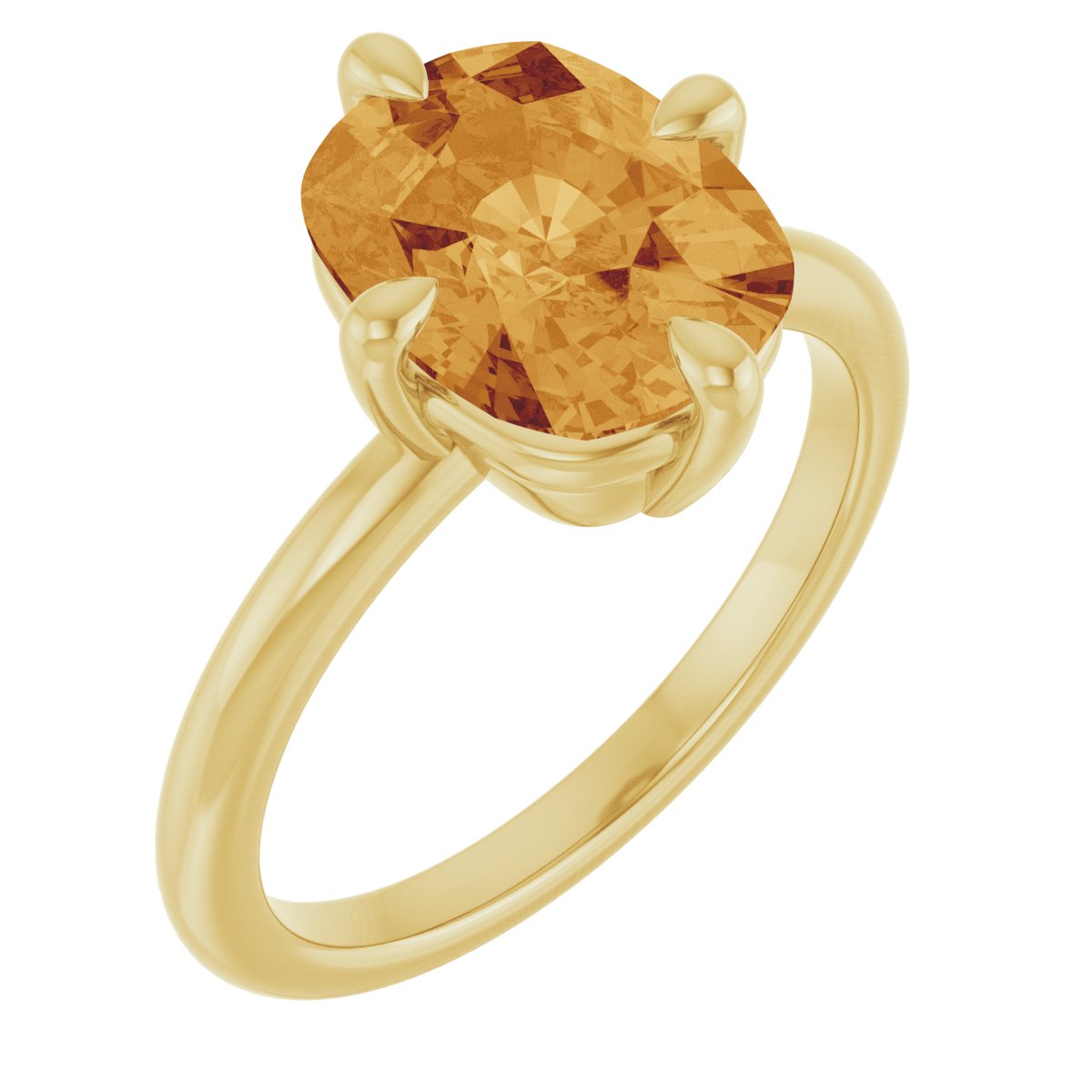 Solitaire Gemstone Ring