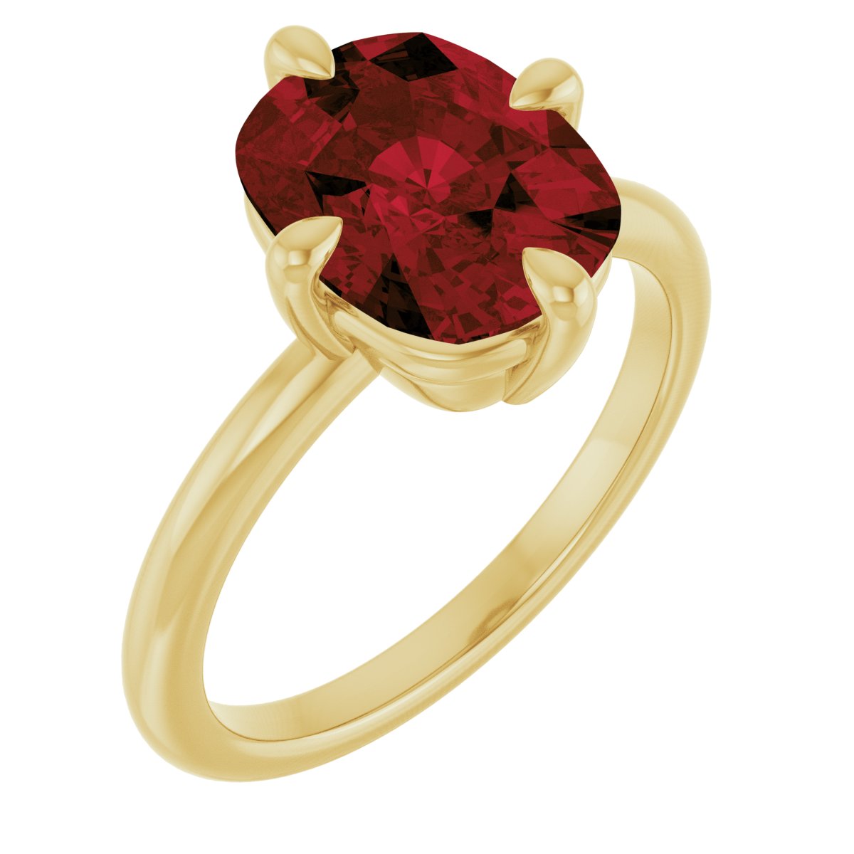 Solitaire Gemstone Ring