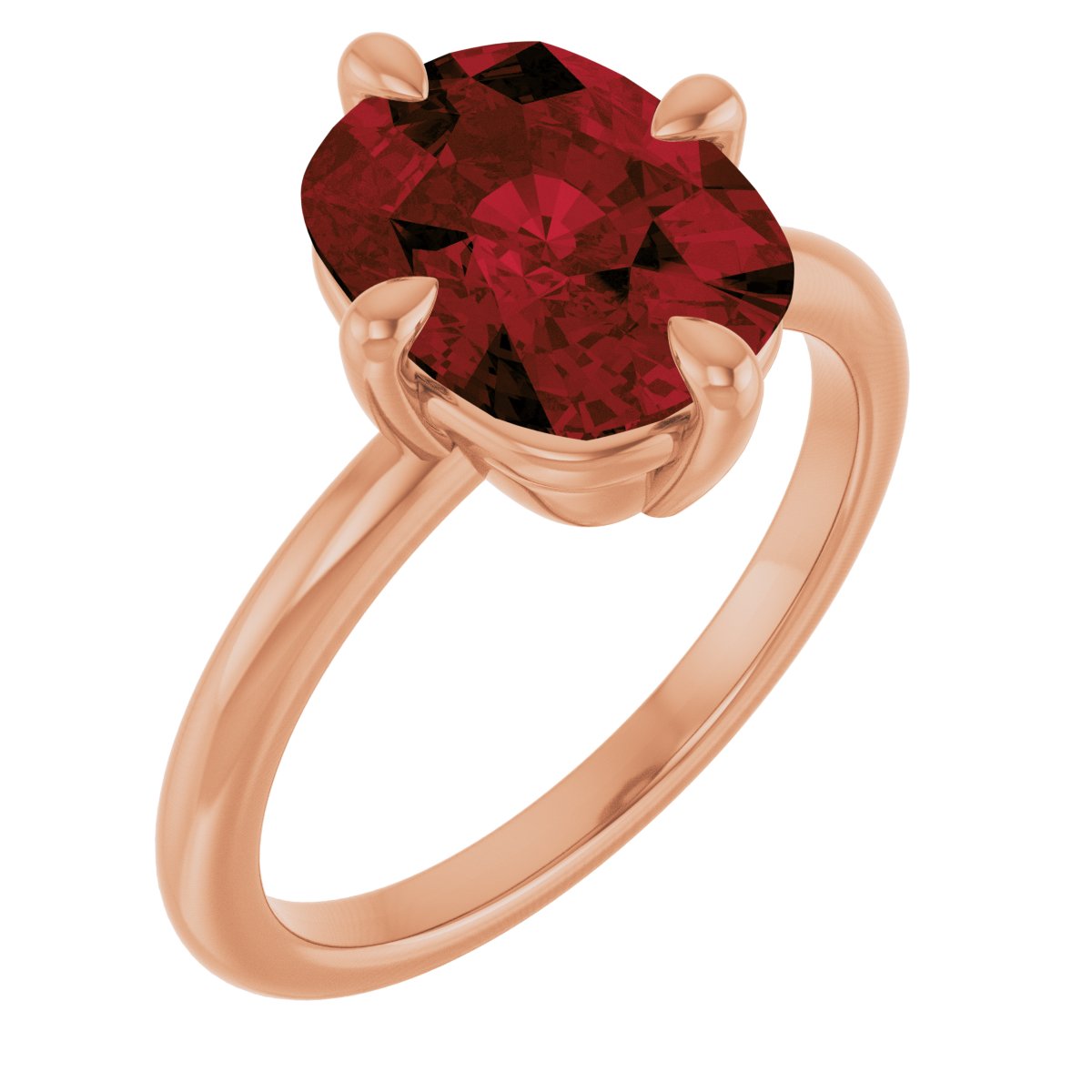 Solitaire Gemstone Ring