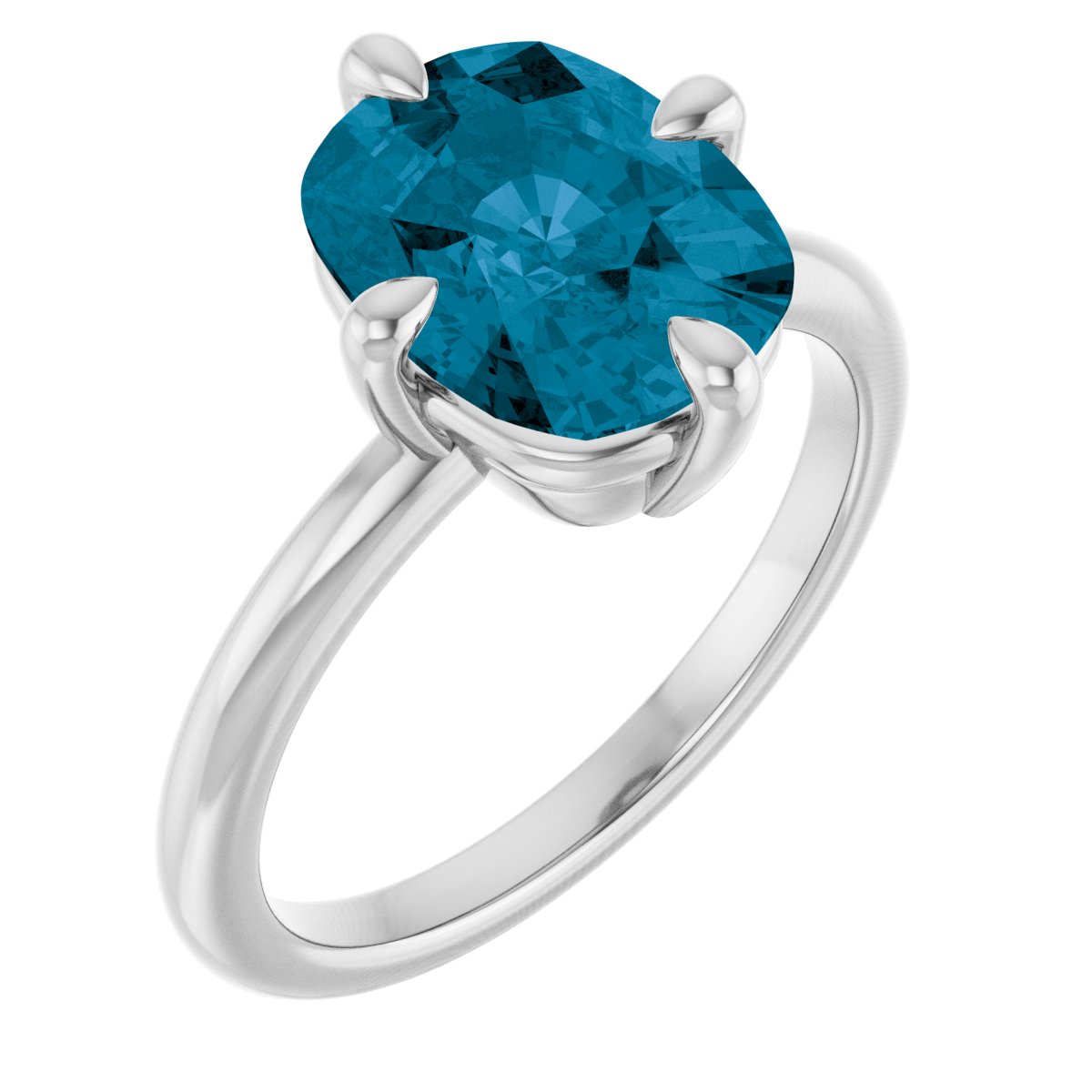 Solitaire Gemstone Ring