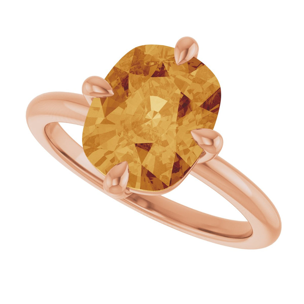 Solitaire Gemstone Ring